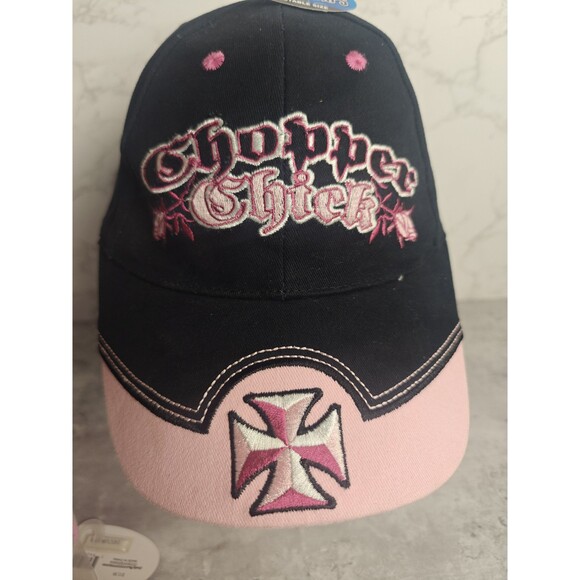 Biker Babes Women's Hats Set Of 3 Motorcycle Apparel NWT Biker Gear - Picture 8 of 11